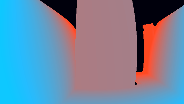 Colorized depth output